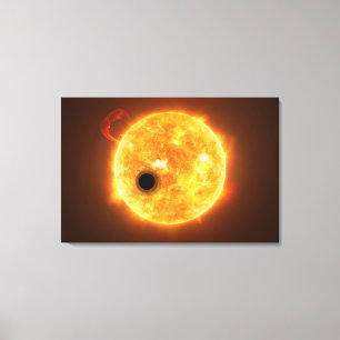 The Exoplanet Wasp-107b Is A Gas Giant Canvas Print