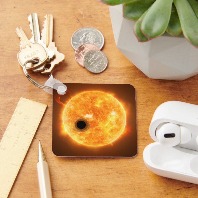 The Exoplanet Wasp-107b Is A Gas Giant Keychain (Desk)