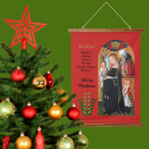 The Expectant Madonna with Saint Joseph Hanging Tapestry