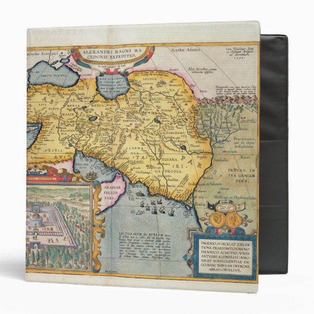 The Expedition of Alexander the Great Binder (Front/Inside)