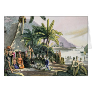 The Expedition Party and King Kamehameha I