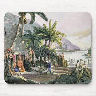 The Expedition Party and King Kamehameha I Mouse Pad