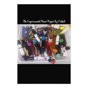 The Experimental Paint Photo Enlargement Print