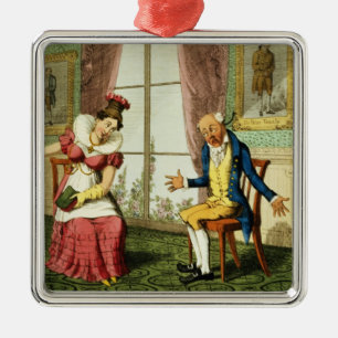 The Expostulation, pub. by G. Humphrey, 1821 (colo Metal Ornament