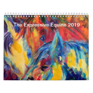 The Expressive Equine 2019 original art calendar