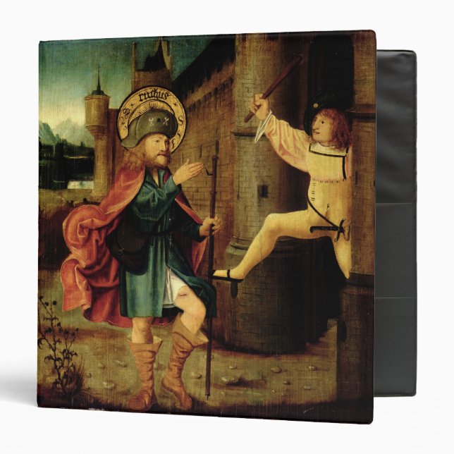 The Expulsion of Saint Roch from Rome Binder (Front/Inside)
