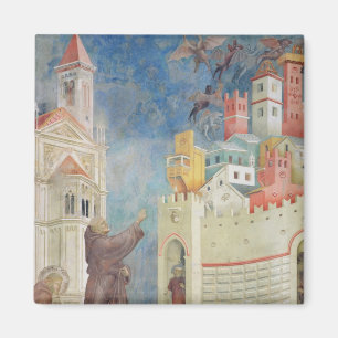 The Expulsion of the Devils from Arezzo, 1297-99 Magnet