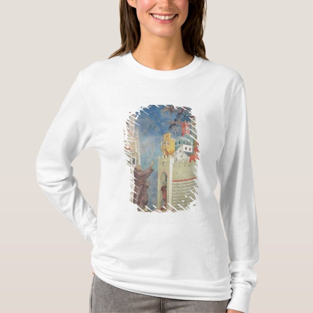 The Expulsion of the Devils from Arezzo, 1297-99 T-Shirt (Front)