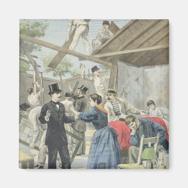 The Expulsion of the Poor from the Slums Magnet (Front)