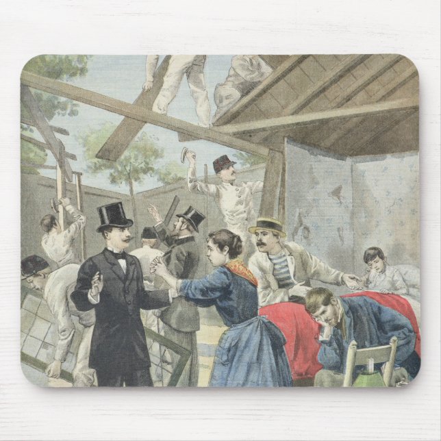 The Expulsion of the Poor from the Slums Mouse Pad (Front)