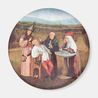 The Extraction of the Stone of Madness Magnet