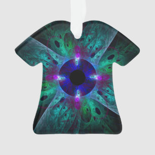 The Eye Abstract Art Acrylic Shirt Ornament