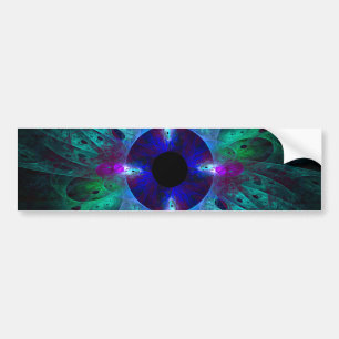 The Eye Abstract Art Bumper Sticker