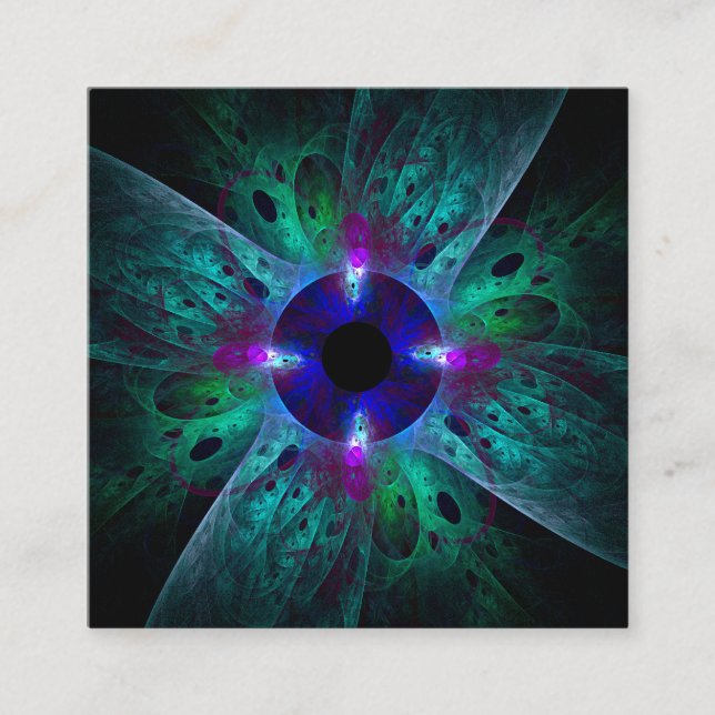 The Eye Abstract Art Enclosure Card (Front)