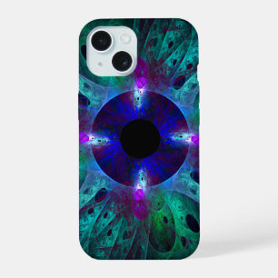 The Eye Abstract Art iPhone 15 Case