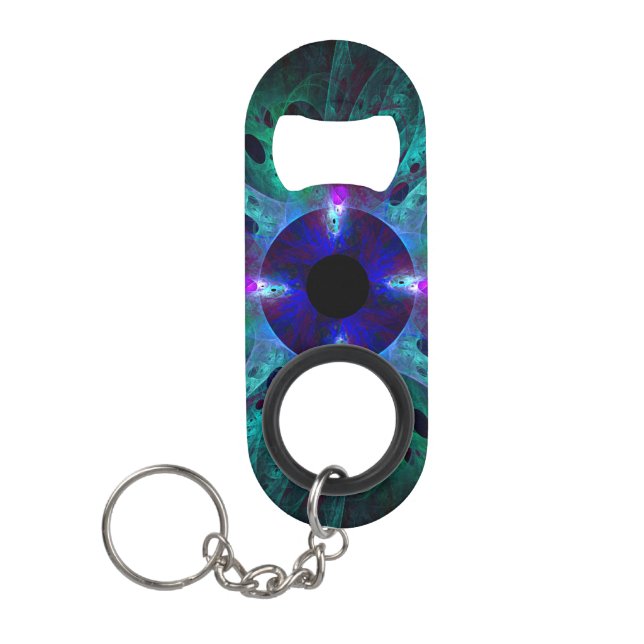The Eye Abstract Art Mini Bottle Opener (Front)