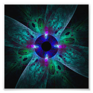 The Eye Abstract Art Photo Print