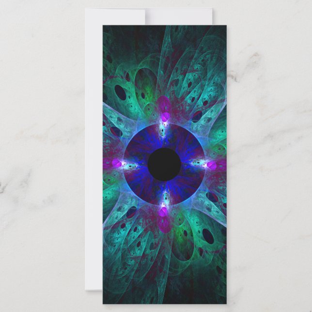 The Eye Abstract Art Rack Card (Front)