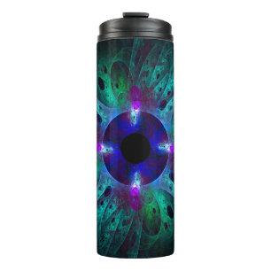 The Eye Abstract Art Thermal Tumbler