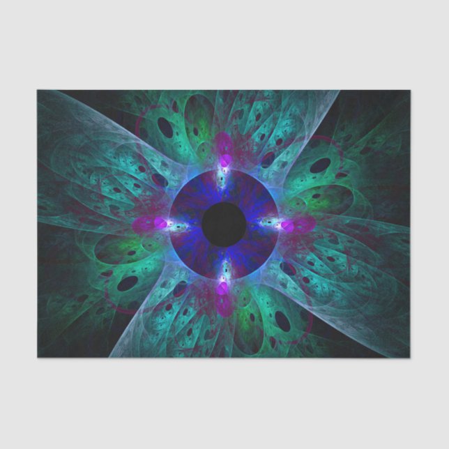 The Eye Abstract Art Tissue Paper (Front)