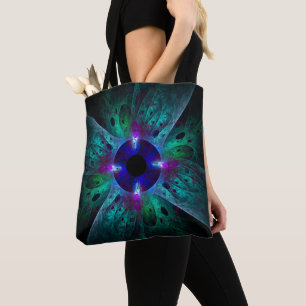 The Eye Abstract Art Tote Bag