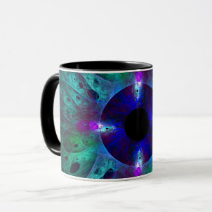 The Eye Abstract Coffee Mug