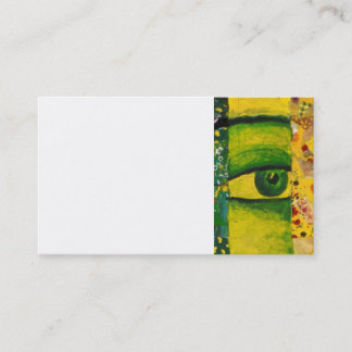 The Eye - Gold & Emerald Awareness Business Card