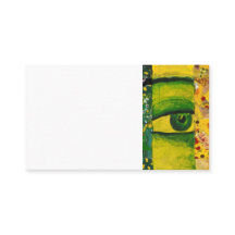 The Eye - Gold & Emerald Awareness Business Card