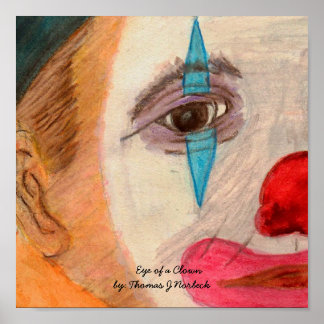 The Eye of a Clown Poster