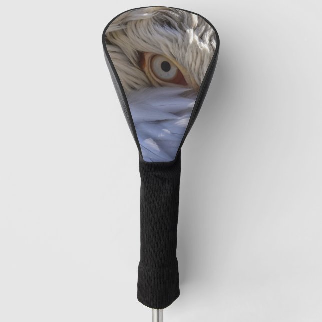 The Eye of a Pelican Golf Head Cover (Front)