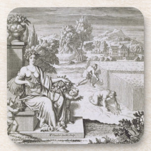 The Eye of God Watches the Harvest, illustration f Coaster