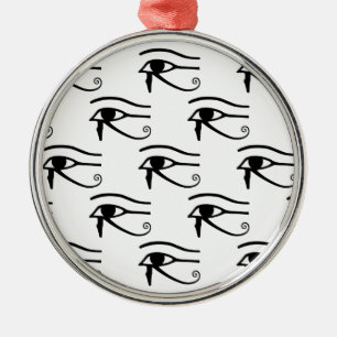 The Eye Of Horus Pattern Metal Ornament