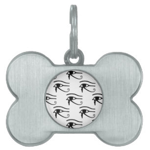 The Eye Of Horus Pattern Pet Tag