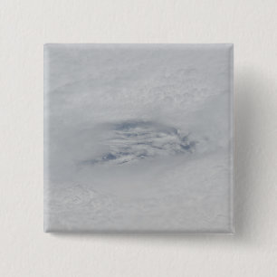The eye of Hurricane BIll 2 Inch Square Button
