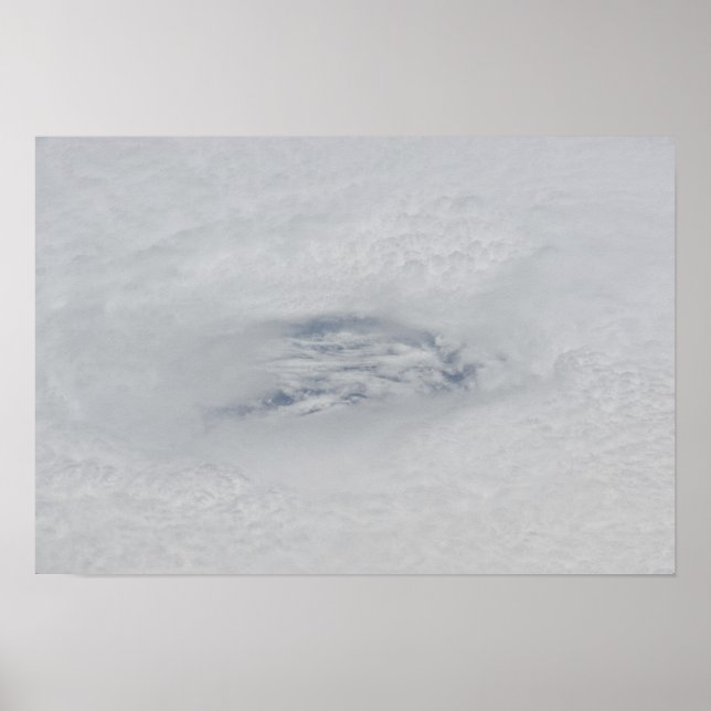 The eye of Hurricane BIll Poster (Front)