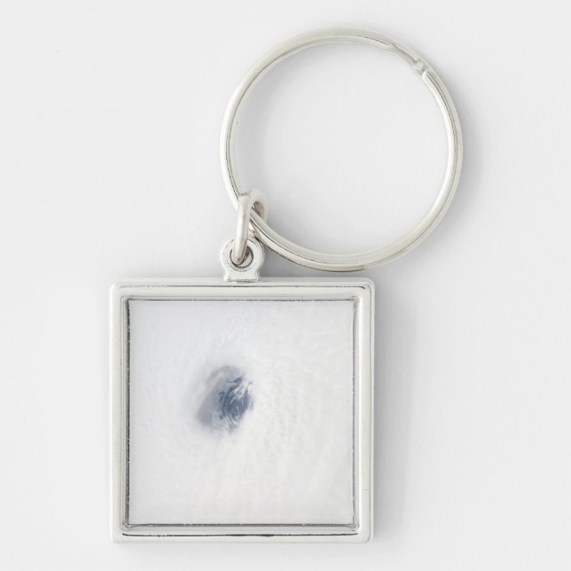 The eye of Hurricane Rita Keychain (Front)