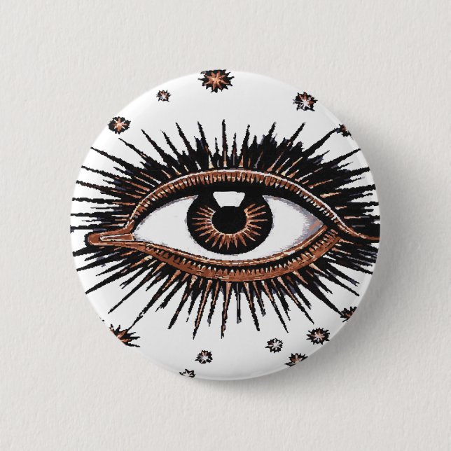 The Eye of Providence 2 Inch Round Button (Front)