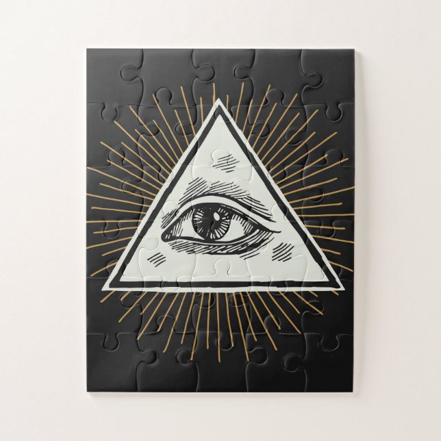 The Eye of Providence Jigsaw Puzzle (Vertical)