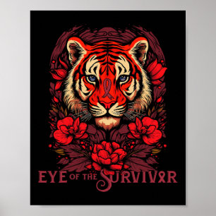 The Eye Of Sickle Cell Survivor Strong Sickle Cell Poster