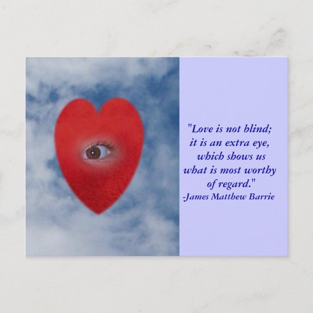 The Eye of The Heart Postcard (Front)