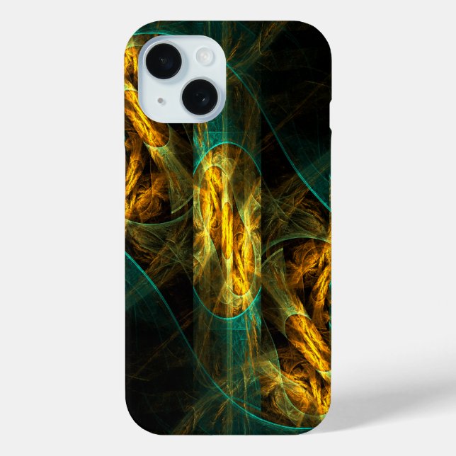 The Eye of the Jungle Abstract Art Case-Mate iPhone Case (Back)