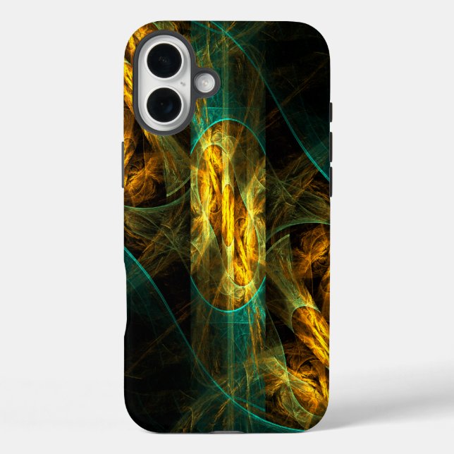 The Eye of the Jungle Abstract Art Case-Mate iPhone Case (Back)