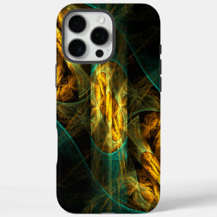 The Eye of the Jungle Abstract Art iPhone 16 Pro Max Case