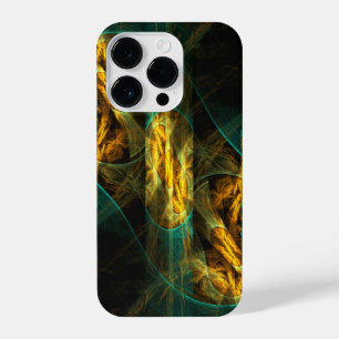 The Eye of the Jungle Abstract Art iPhone 14 Pro Case