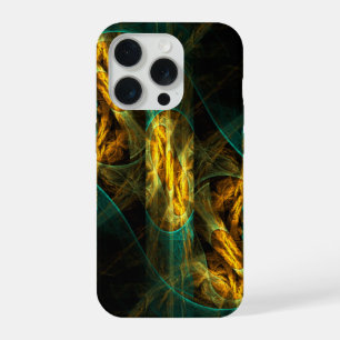 The Eye of the Jungle Abstract Art iPhone 15 Pro Case
