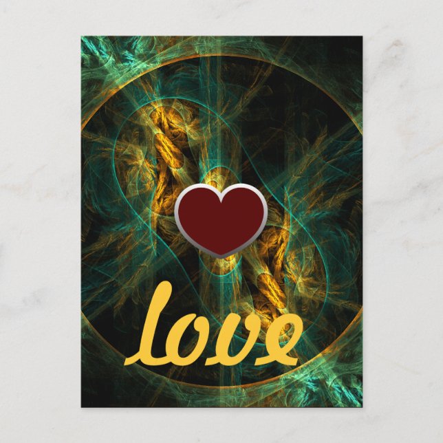 The Eye of the Jungle Love Postcard (Front)