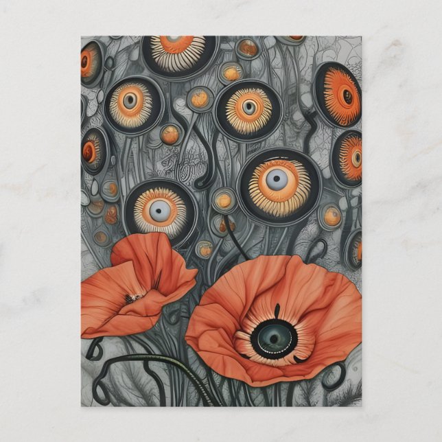 The Eyeball Plant Postcard (Front)