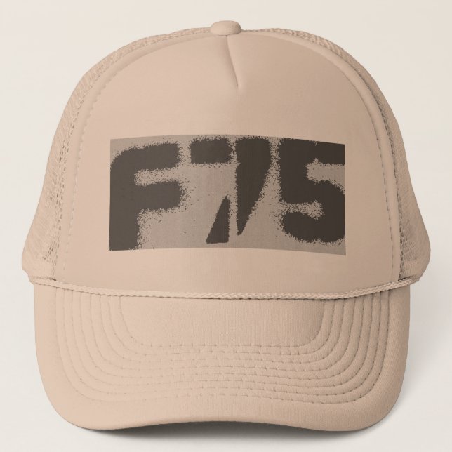 The F75 Trucker Hat (Front)