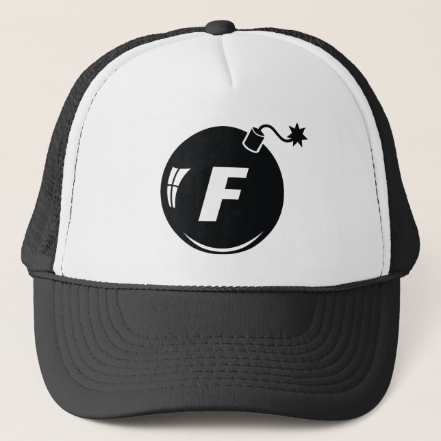 The F Bomb LID Trucker Hat (Front)