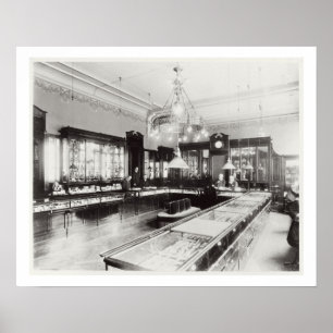 The Faberge Emporium (b/w photo) Poster